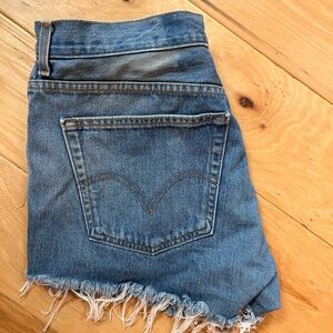 Vintage reworked Levi’s shorts